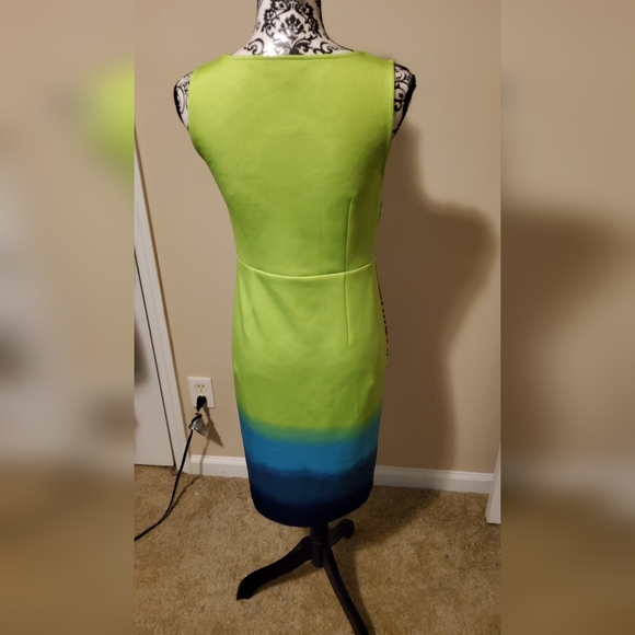 Bold Elements Tropical Colored Dress Size Small - Picture 2 of 2